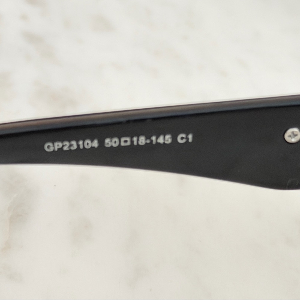 Black Thick Frame Square Glasses –c o p y - Picture 6 of 7
